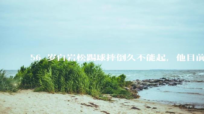56 岁白岩松踢球摔倒久不能起，他目前情况如何？踢球时需要注意什么？